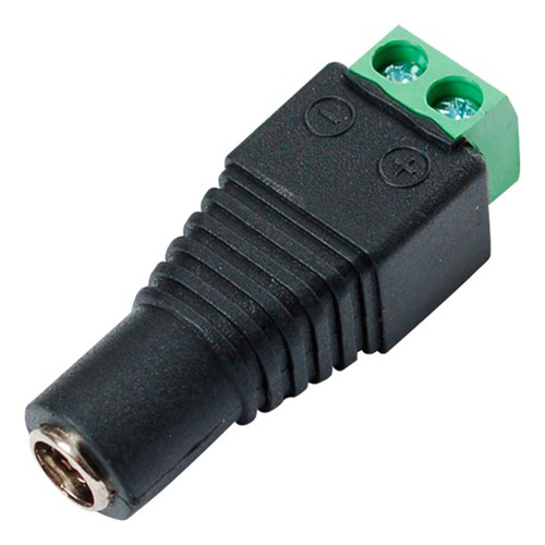 10 Conectores Hembra Tipo Jack 3.5mm Polarizado De 12 V Cctv