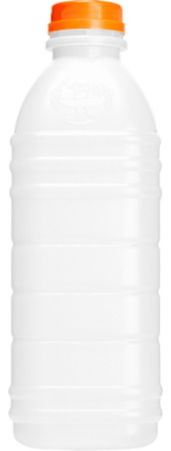 Garrafa Plástica P/ Suco 500ml Com Tampa - 200 Unidades Cor Laranja