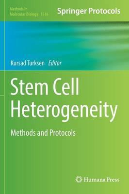 Libro Stem Cell Heterogeneity - Kursad Turksen