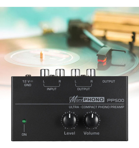 Pp500 Phono Turntable Preamplifier Rca Input Output