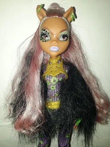 Monster High Clawdeen Wolf Ghouls Rule Cabello Morado