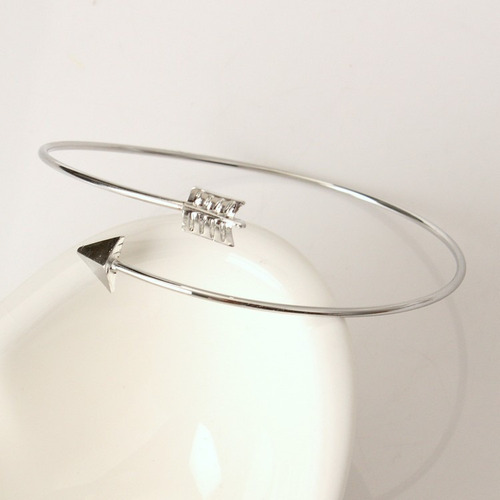Pulsera Brazalete Para Mujer Flecha Minimalista Vintage