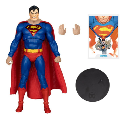 Mcfarlane Dc Superman Action Comics Gold Batman Forever.. (Usado)