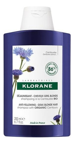 Klorane Anti-yellow Shampoo 200ml