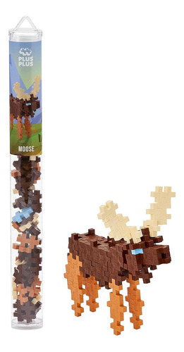 Plus Plus Set De Construcción 3d Alce 70 Piezas Stem