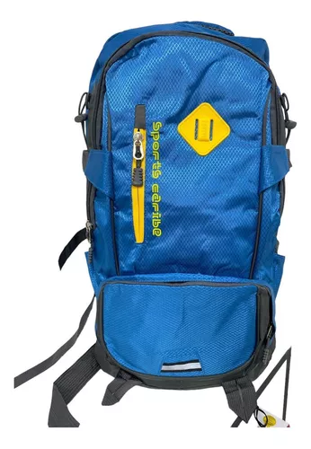 Mochila hombre deportiva azul