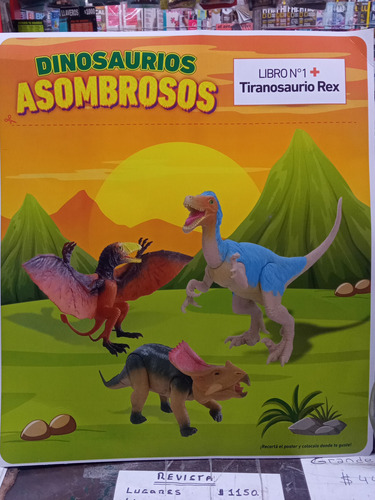 Colección Dinosaurios Asombroso De Clarín $/unidad (Usado)