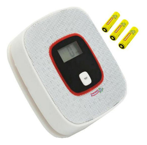 Sensor Industrial Para Humo, Mxmox-003, Alarma Visual Roja,