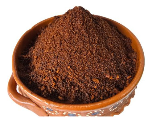 Mole En Polvo Artesanal Almendrado Con Trozos 250 Gr (2pzas)