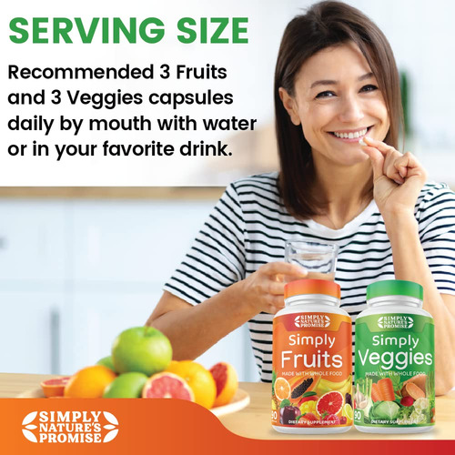 Simply Nature's Promise - Suplementos De Frutas Y Verduras -
