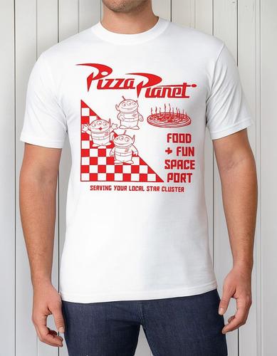 Playera Toy Story Algodón Peinado 100%