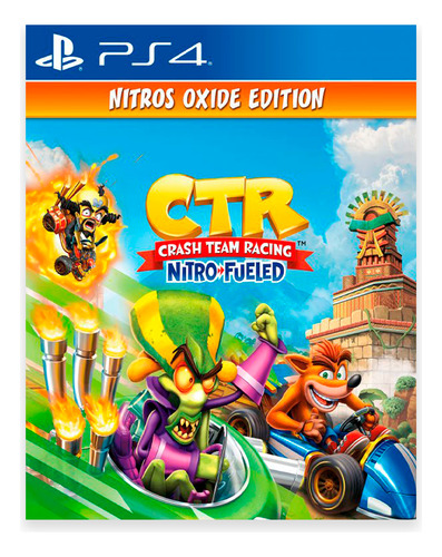 Crash Team Racing Nitro Fueled Oxide Edition Juego Ps4