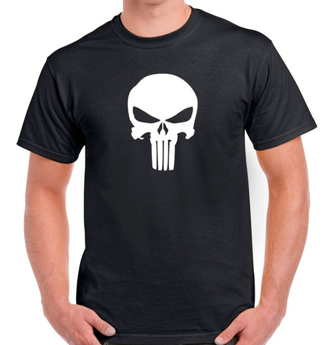 Playera The Punisher Calavera Comics