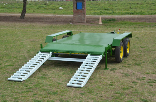Acoplado Trailer Balancin Con Rampas Capacidad 6 Tn.