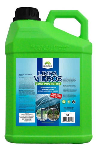 Limpa Vidro Protetor Teflon Hidrorepelente Produto Max Bio