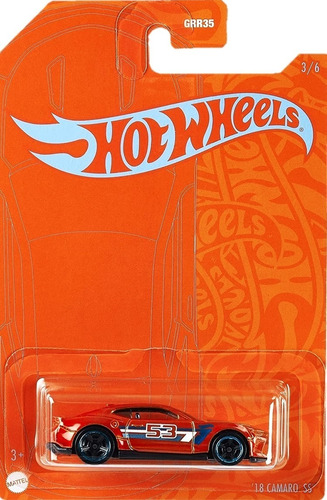 Hot Wheels Collector Chevrolet Camaro Ss 18 Escala 1/64 Matt