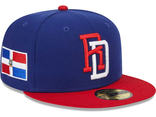 Gorra New Era Republica Dominicana Mundial Beis 2023 59fifty