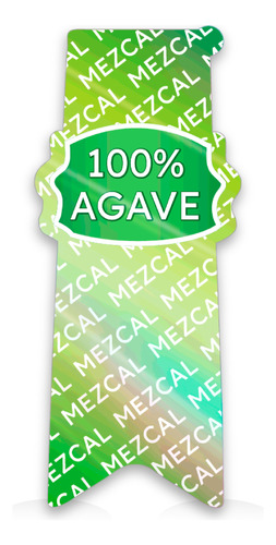 Holograma Mezcal 100% Agave / 192 Pzs 35mm