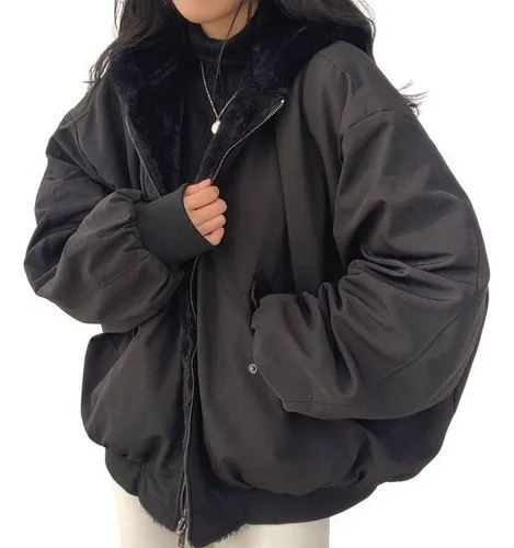 Sd Chamarra Algodón Capucha For Mujer Ropa De Lana Invierno