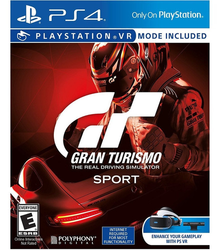Gran Turismo Sport Para Consola Ps4 Playstation 4