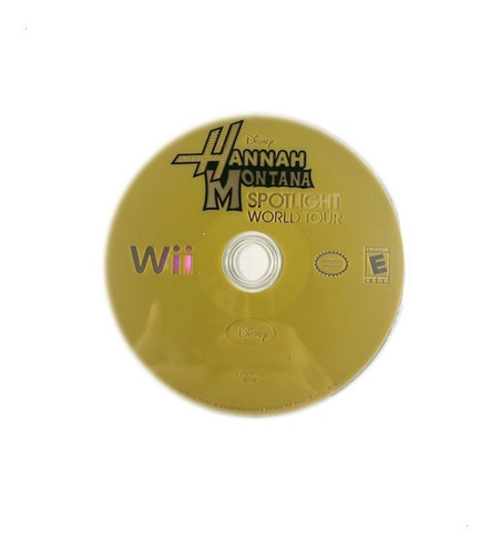 Hannah Montana Spotlight World Tour Wii Usado Blakhelmet C