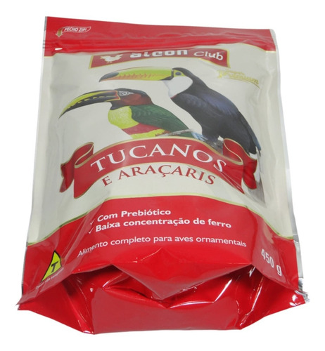 Alcon Club Tucanos E Araçaris 450g Super Premium Kit Com 2