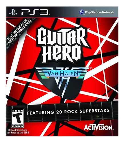 Guitar Hero Van Halen - Ps3 Físico - Sniper
