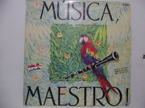 Mùsica Maestro / Banda Original De La Telenovela / Vinilo Lp