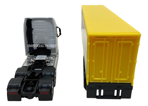 Volvo Fh Container - Nuevo Sin Caja - B Camion Welly 1/64 Blanco