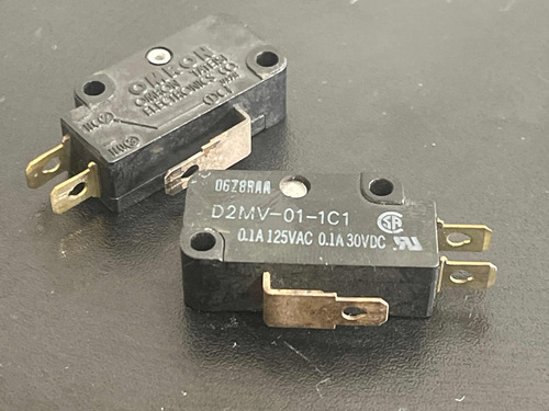 Microswitch D2mv-01-1c1 Kit Com 02pcs