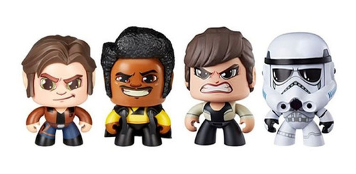 Mighty Muggs Star Wars Han Solo 3 Gestos Diferentes