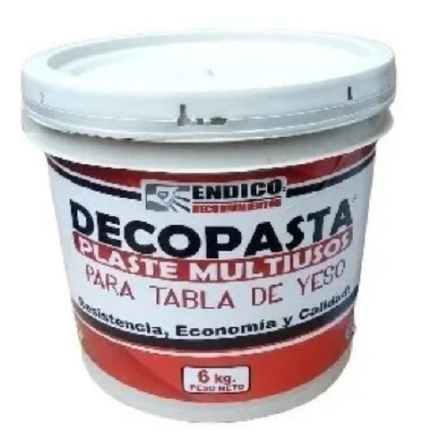 Paste Multiusos 6kg- Afinador De Muros O Resane Tablero Yeso