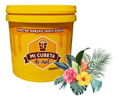  Miel De Abejas Natural 6 Kg Cubeta