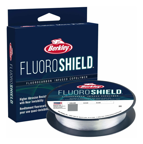 Berkley Linea Pesca Fluorocarbono Fluoroshield