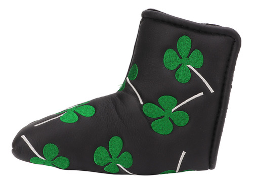 Capa De Cabeça Good Luck Four Leaf Putter Headcover Thick Pl