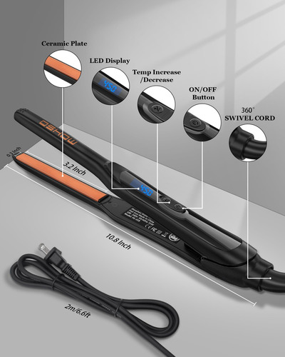 Plancha Plana Para Lápices De Pelo Corto Dshow Hl-018