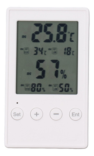 Termómetro, Medidor De Humedad Y Monitor De Temperatura