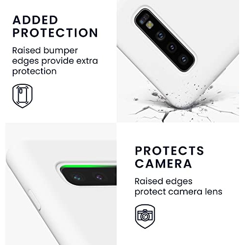 Funda Para Galaxy S10 Blanco Tpu Silicon-02
