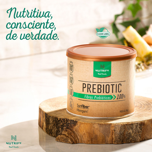 Nutrify Prebiotic 210g - Fibras Prebióticas - Neutro Neutro