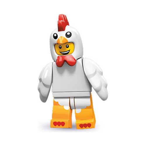 Minifigura Lego 71000 Serie 9 Chicken Suit Guy