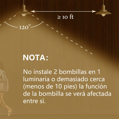 Focos Ahorrador Con Sensor De Movimiento Luz Led 9w 3pcs E27