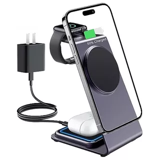 Ic 3 In 1 Wireless Charging Station For Magsafe iPhone ...