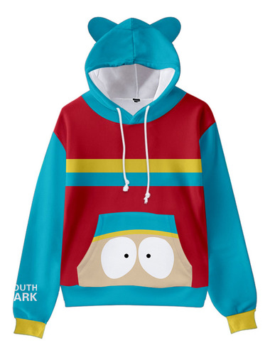 Bonita Sudadera Con Capucha De South Park De Dibujos Animado