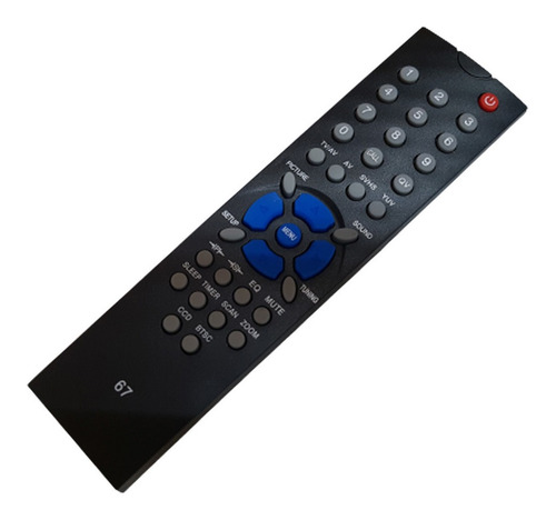 Control Remoto Crt 67 Para Tv Tonomac Ken Brown Panoramic