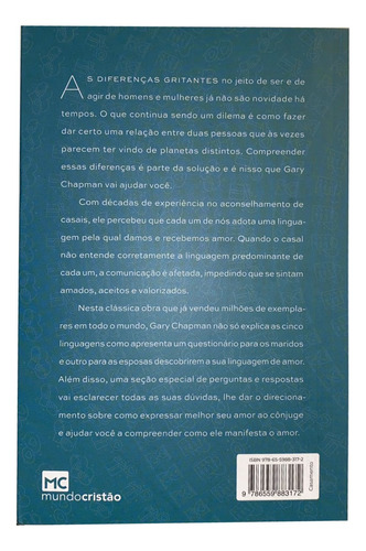 As 5 Linguagens Do Amor | 3° Edição | Gary Chapman