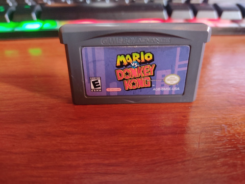 Videojuego Game Boy Advance Mario Vs Donkey Kong Original