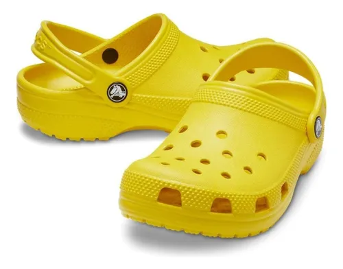 C R O C S Band 2.5 Sandalia Zueco Amarillo Dama Originales
