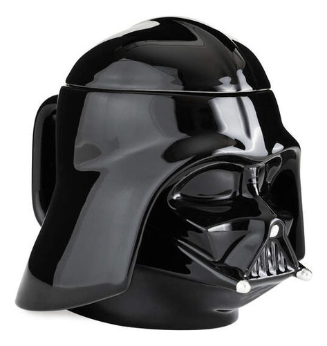 Taza Esculpida 3d Con Sonido Star Wars Darth Vader Hallmark Color Negro