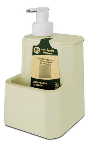 Dispenser Detergente Con Porta Esponja Quo Pettish Online Color Beige