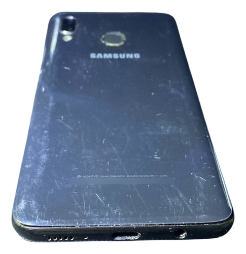 Samsung Galaxy A20 32 Gb Dañado Enciende Sm-a205g Gris Oscuro (Usado)
